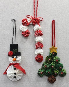 yo yo christmas ornaments quilt with us yo yo christmas ornaments quilt with us
